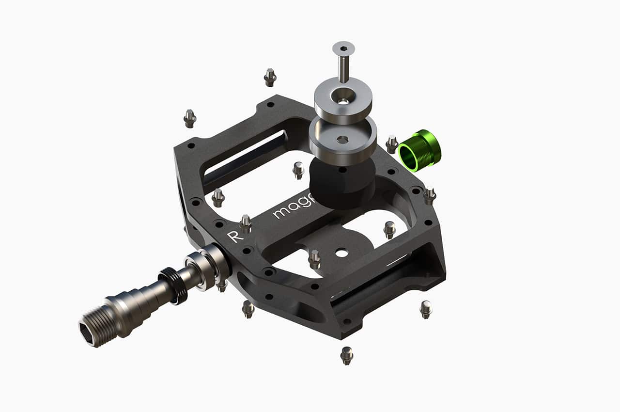 magnetic bike pedal